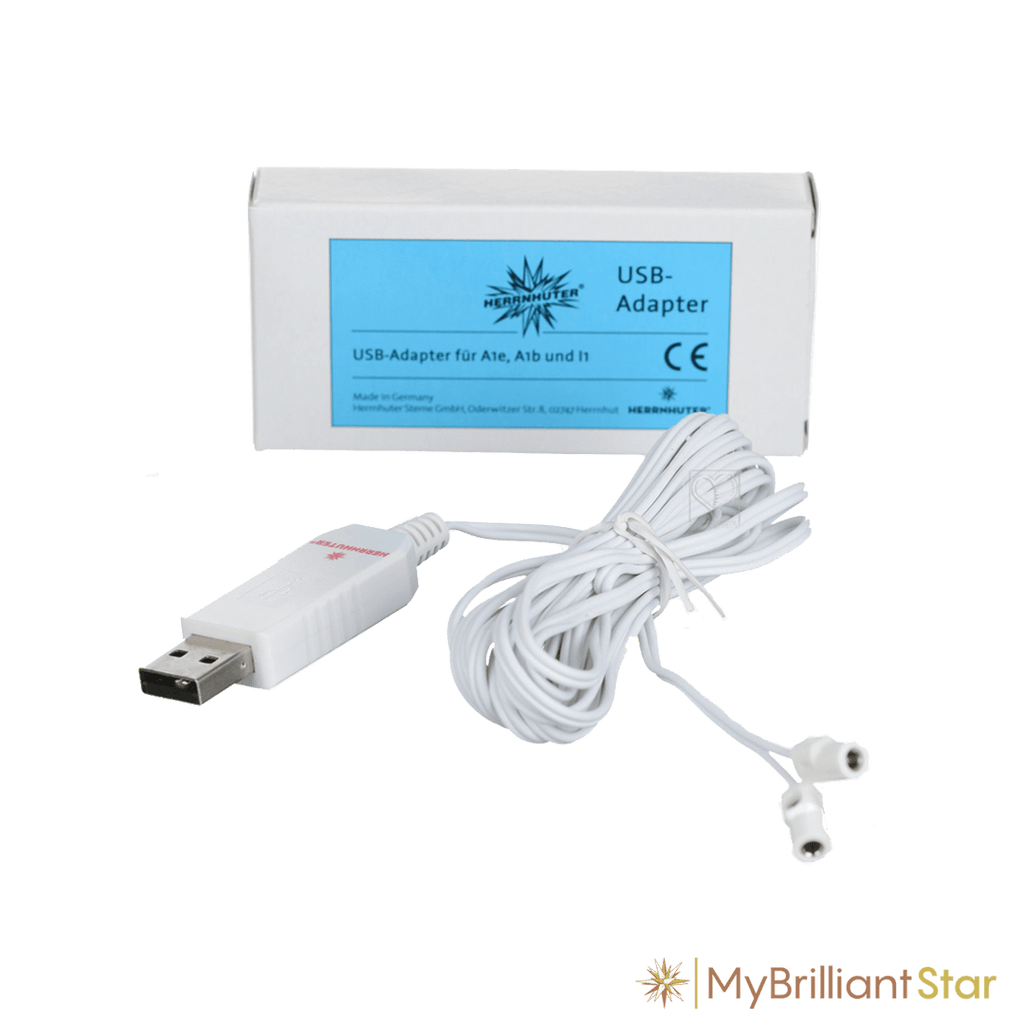 Penneven Hvad angår folk Vil USB cable for plastic star ~ 13 cm / 5 inch ø and Ministar - MyBrilliantStar
