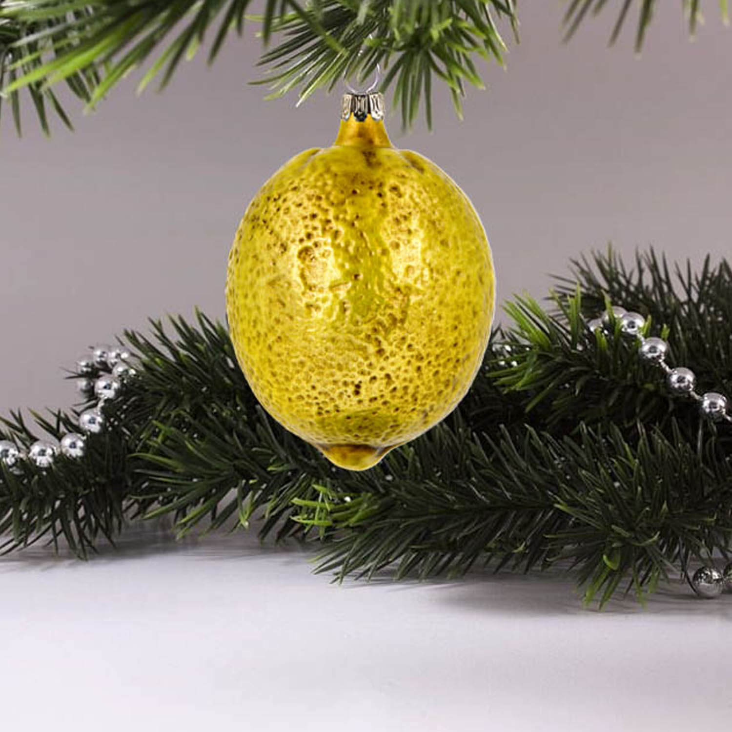 Shop Our Jim Marvin Bubblegum Ornaments In Yellow – Navy Blooms