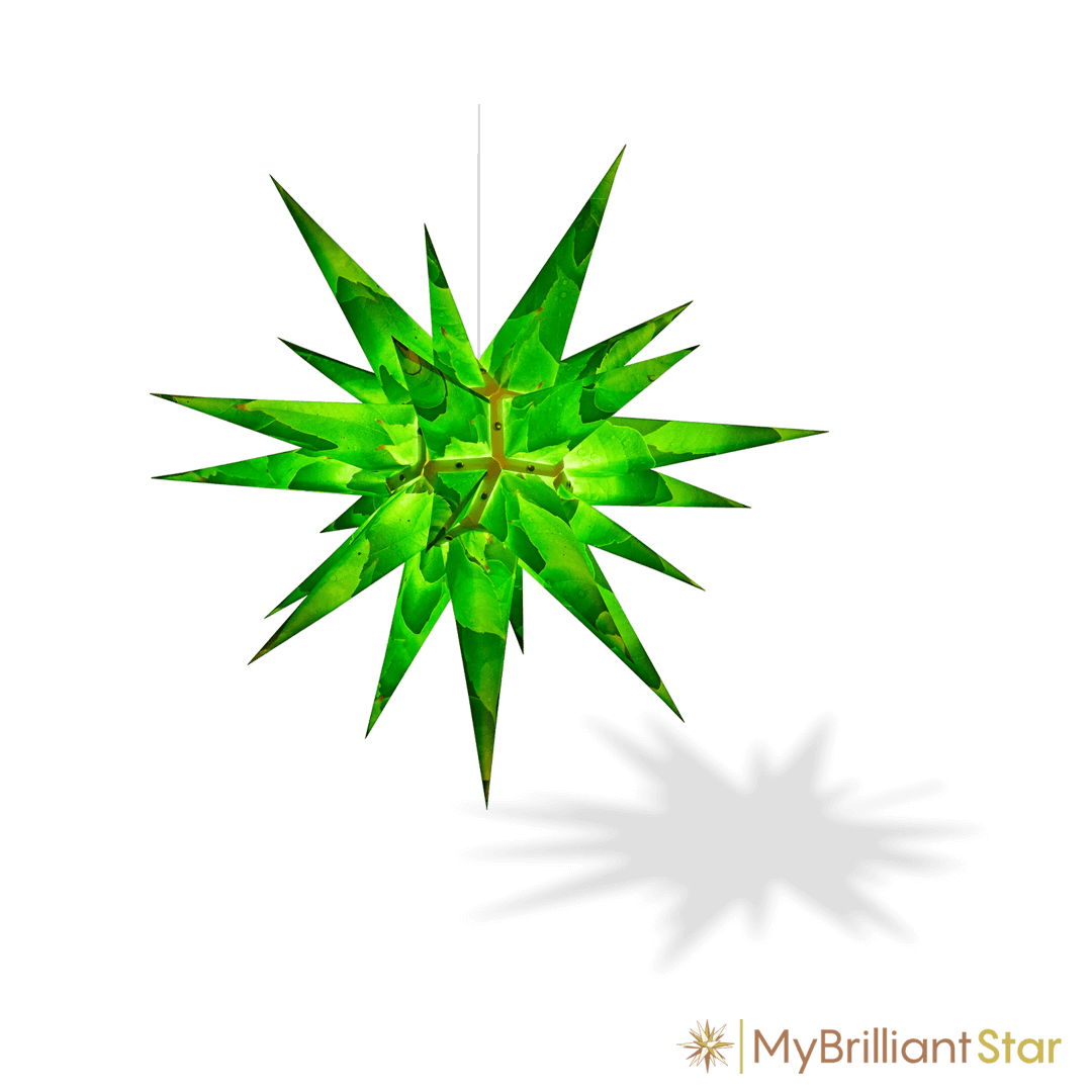 Original Herrnhut paper star, &quot;NATURE Edition Weinlaub&quot;, ~ 60 cm / 24 inch ø