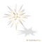 Étoile en papier originale Herrnhut, blanche, ~ 70 cm / 27 pouces ø