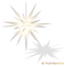 Étoile en papier originale Herrnhut, blanche, ~ 80 cm / 32 pouces ø